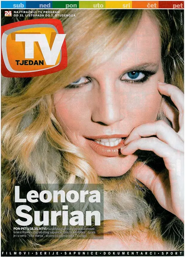 Leonora Surian 24 sata TV tjedan naslovna